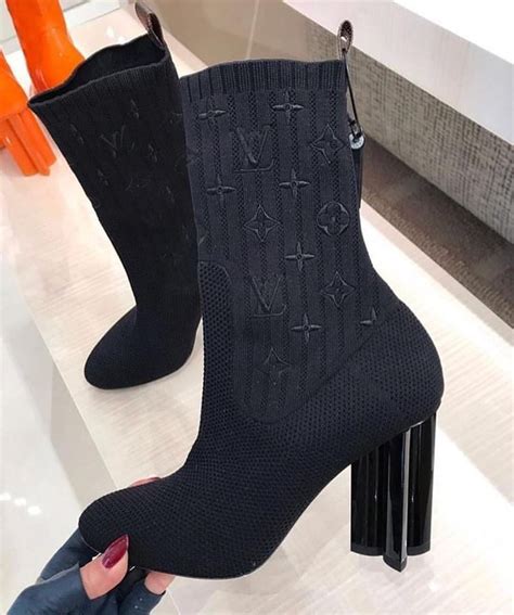 louis vuitton thigh high socks